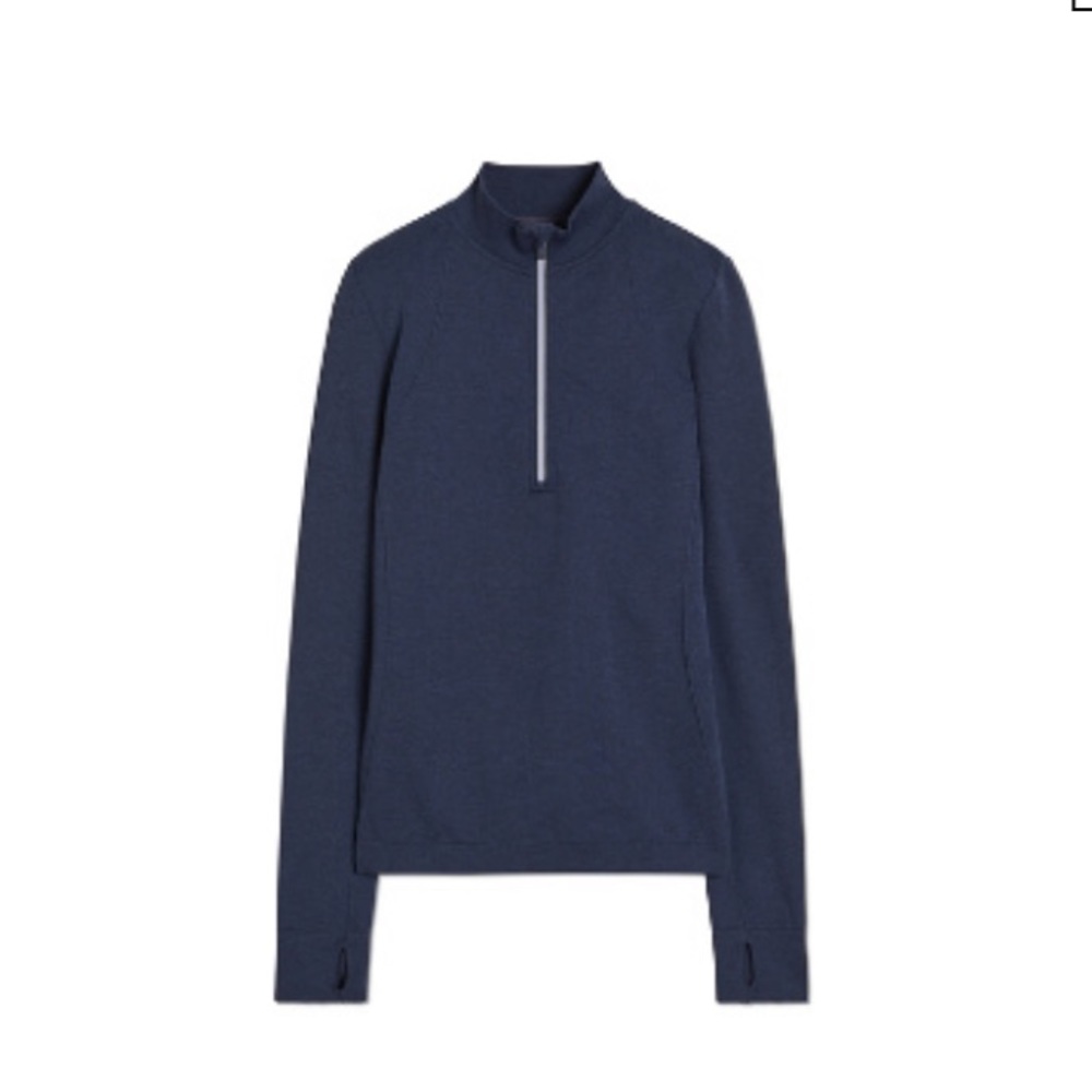 Tory Sport Seamless Quarter Zip pullover size L